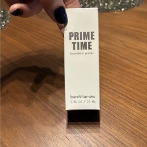 Bare Vitamins Prime Time Foundation Primer - New in Box